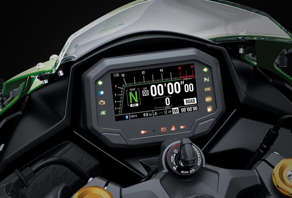 Ninja ZX4RR 2023 KRT đồng hồ Ninja ZX4RR 2023 KRT